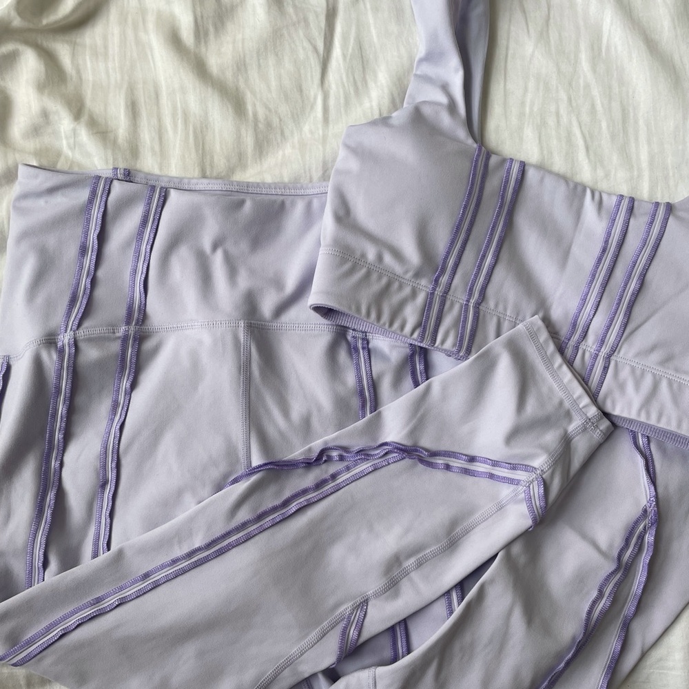 Purple Work Out Set
